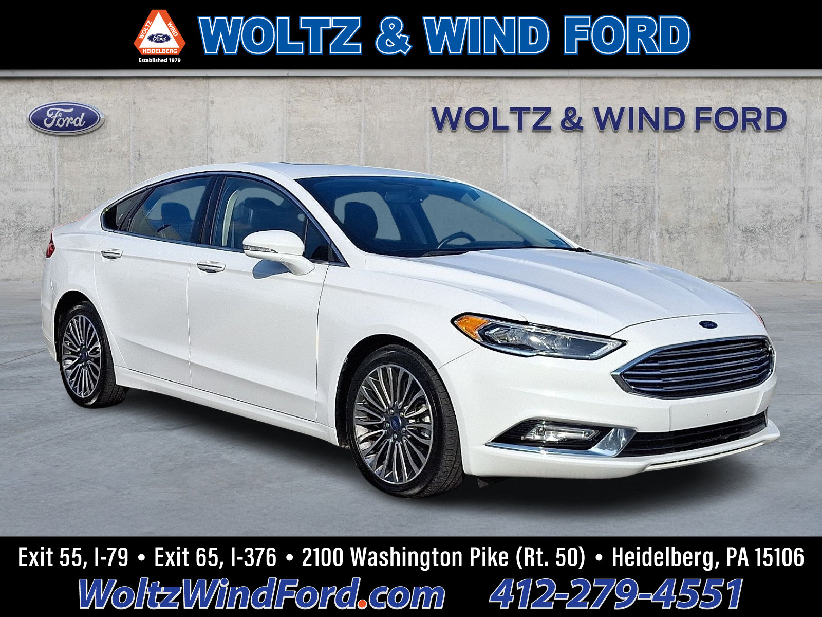 Used 2018 Ford Fusion Titanium
