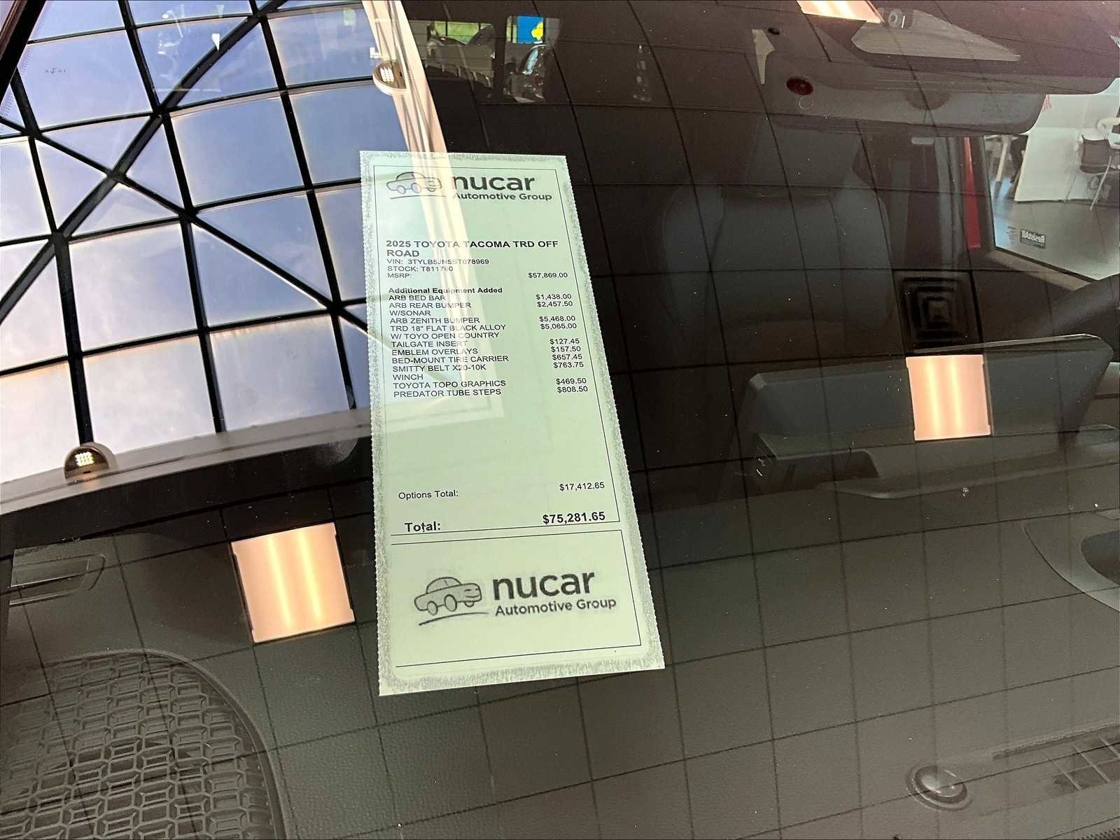 New 2025 Toyota Tacoma TRD Off-Road image 17