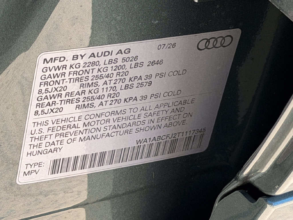 New 2026 Audi Q3 quattro 2.0T AWD/4WD image 32