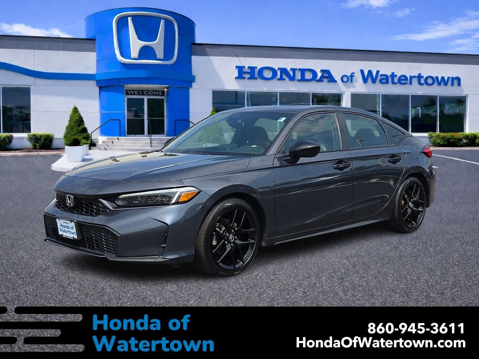 Certified 2025 Honda Civic Sport image 1