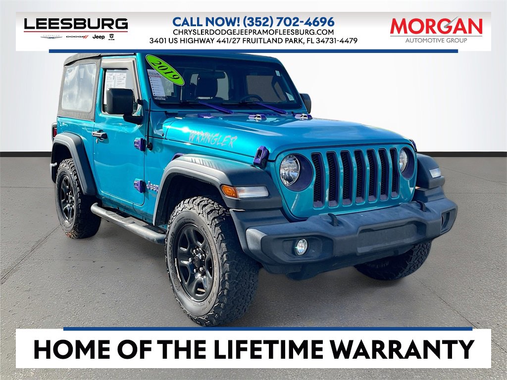 Certified 2019 Jeep Wrangler Sport image 1