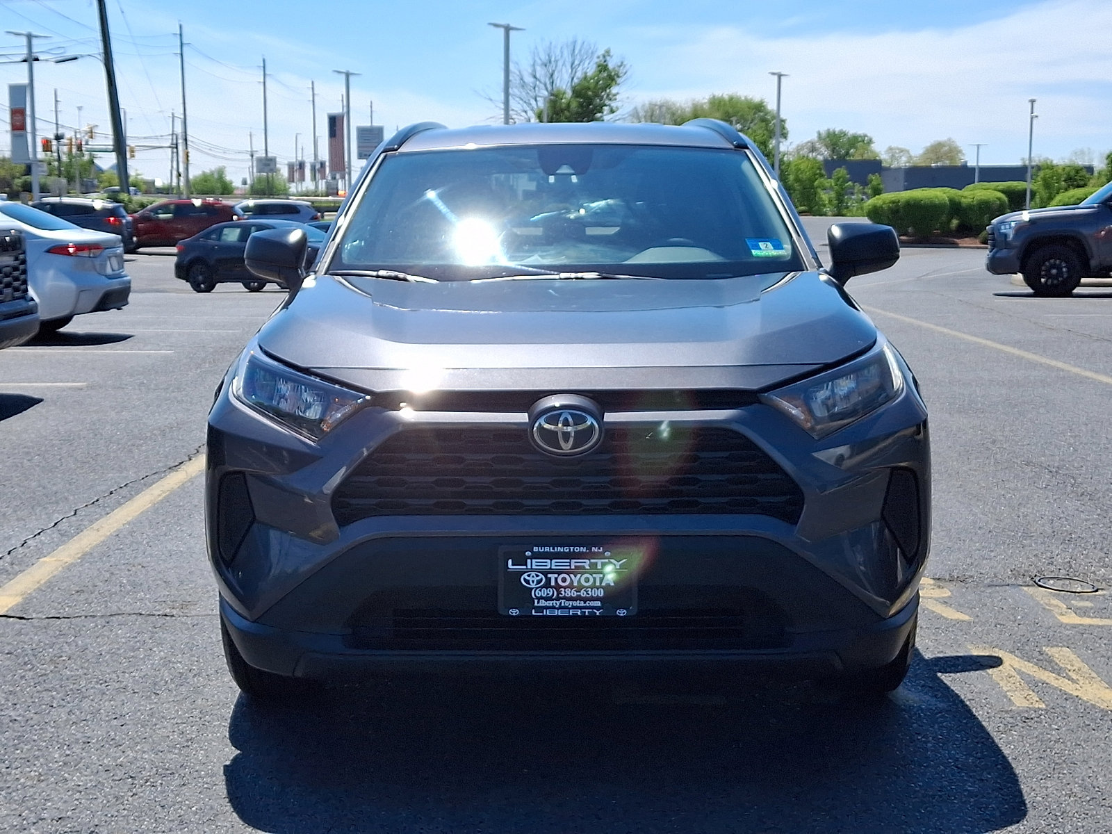 Used 2020 Toyota RAV4 LE w/ All Weather Liner Package AWD/4WD image 2
