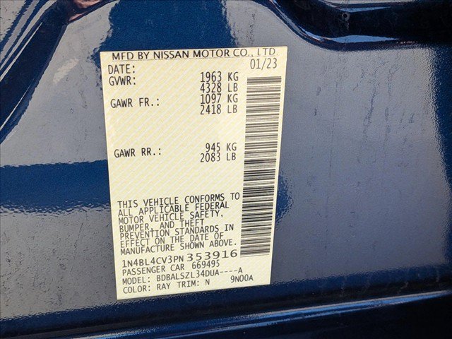 Used 2023 Nissan Altima 2.5 SR FWD image 23