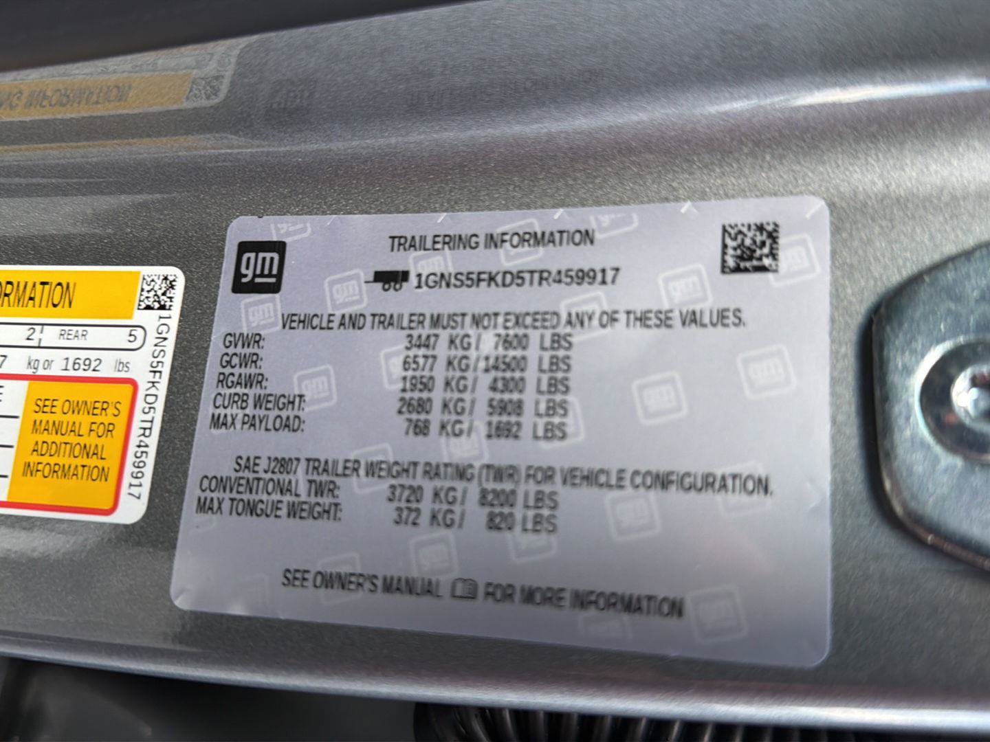 New 2026 Chevrolet Suburban Premier w/ Sun And Tow Package RWD image 42