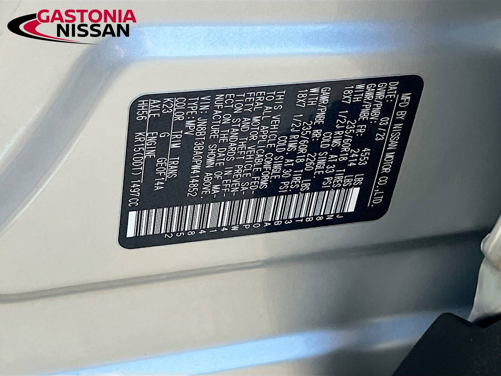 Used 2023 Nissan Rogue SV image 40