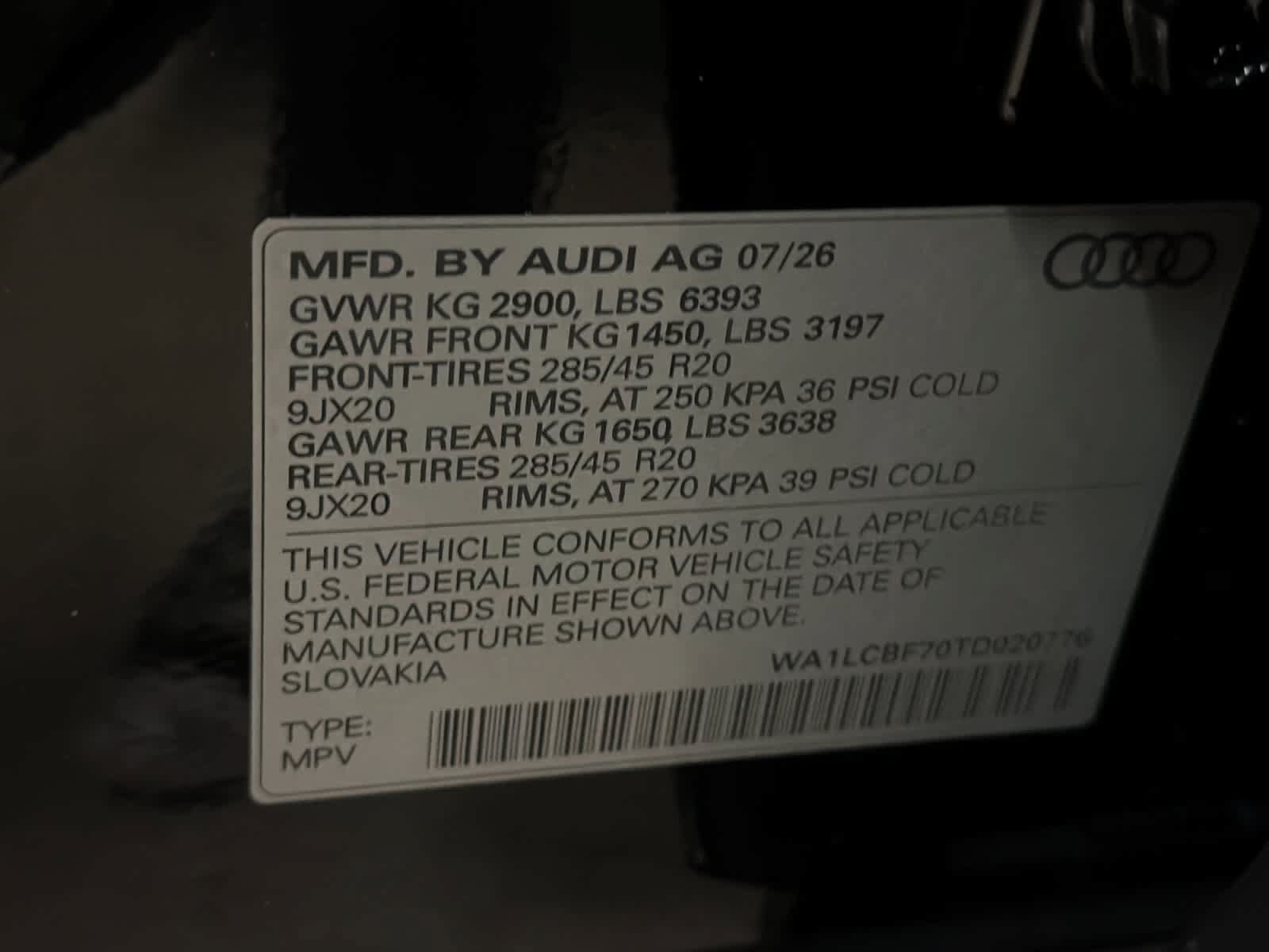New 2026 Audi Q7 2.0T Premium Plus AWD/4WD image 30