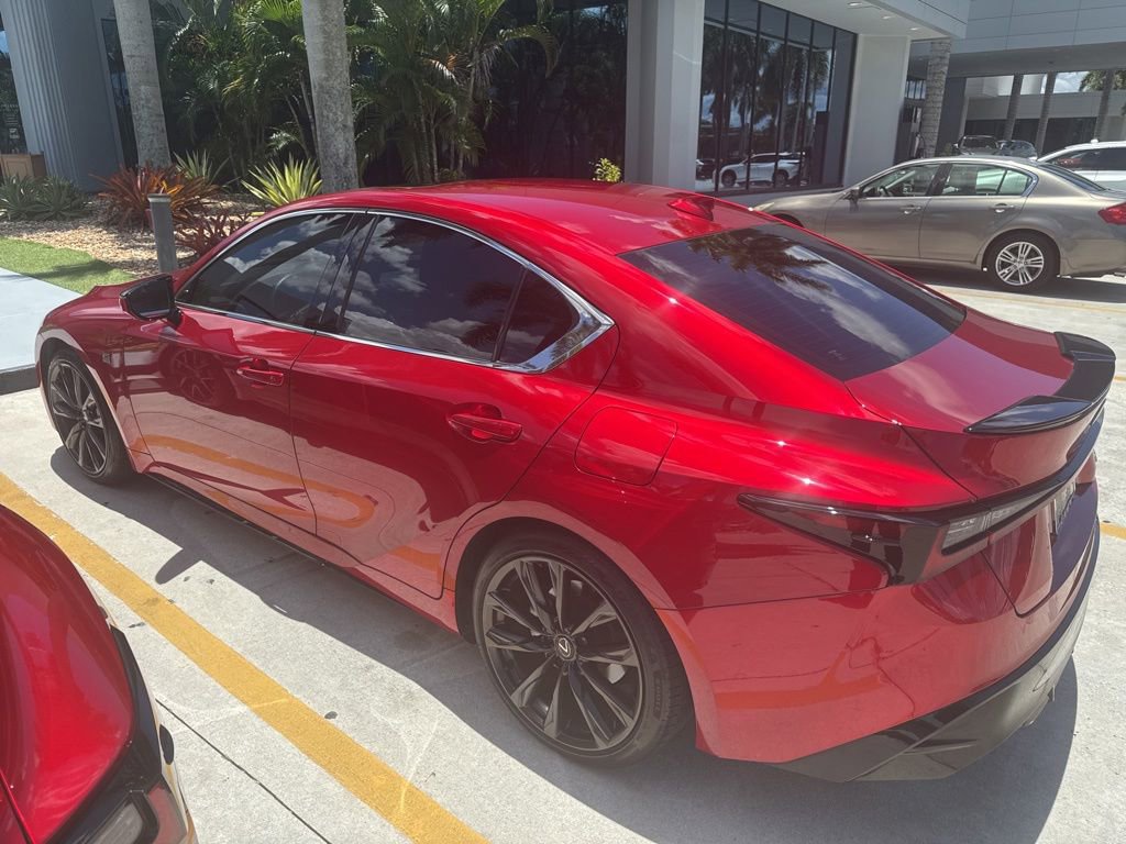 Certified 2025 Lexus IS 350 F Sport w/ Accessory Package 2 RWD image 4