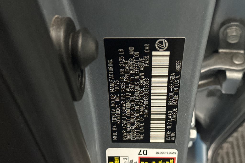 Used 2025 Lexus ES 350 w/ Accessory Package (Z1) FWD image 27