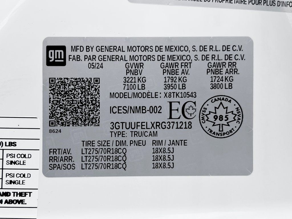 Used 2024 GMC Sierra 1500 AT4X image 26