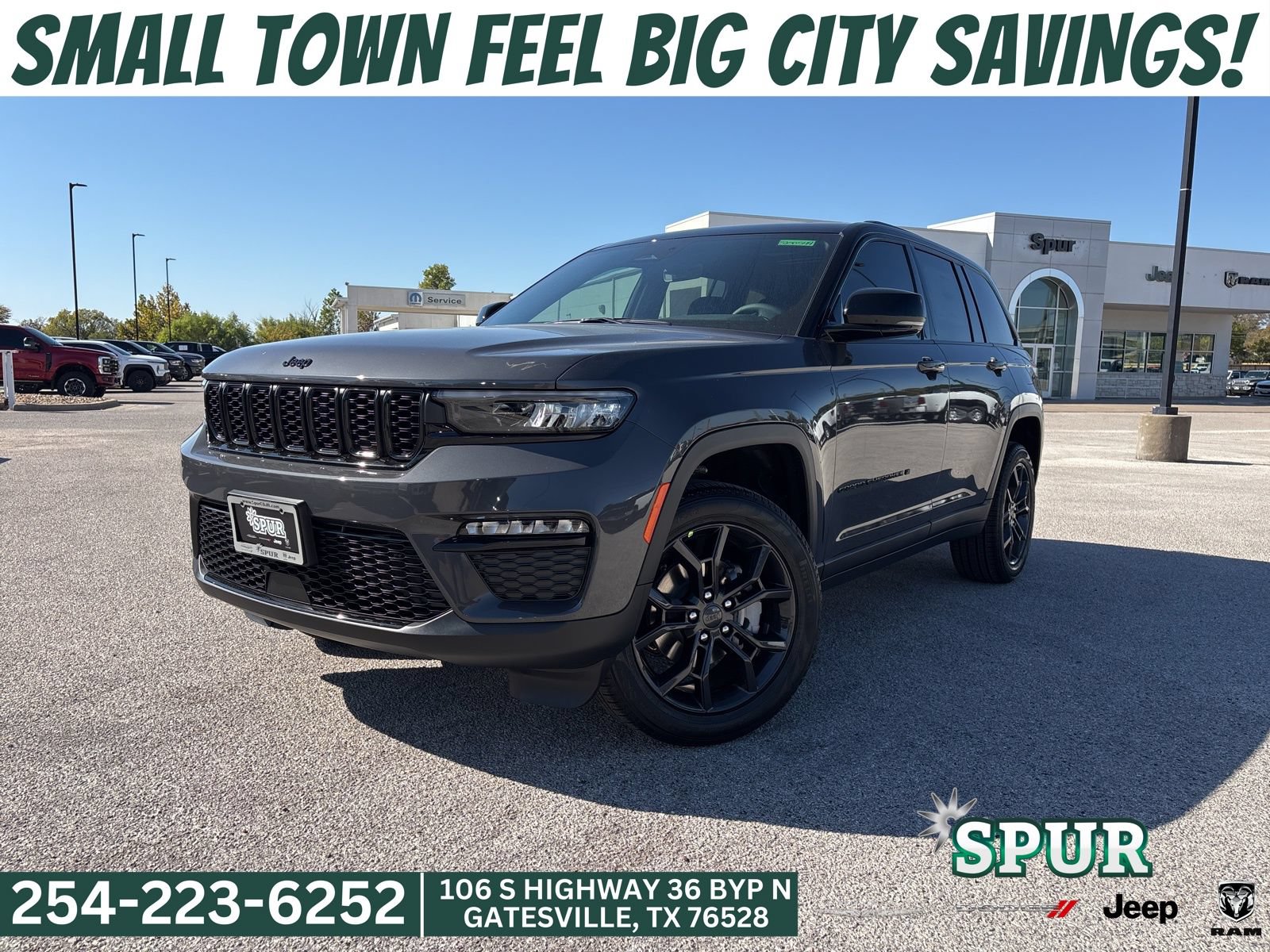 New 2025 Jeep Grand Cherokee Limited w/ Trailer Tow Package
