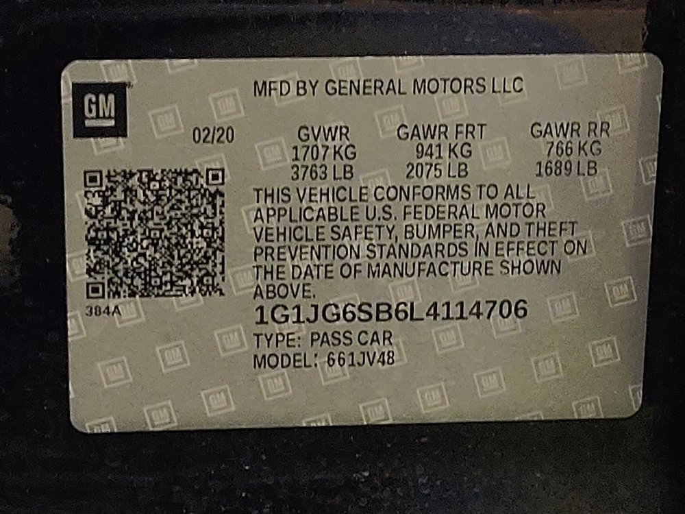 Used 2020 Chevrolet Sonic LT FWD image 33