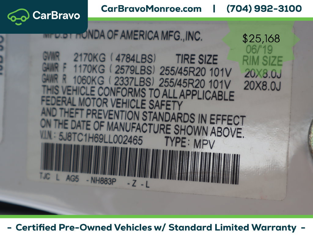 Used 2020 Acura RDX w/ Advance Package FWD image 50