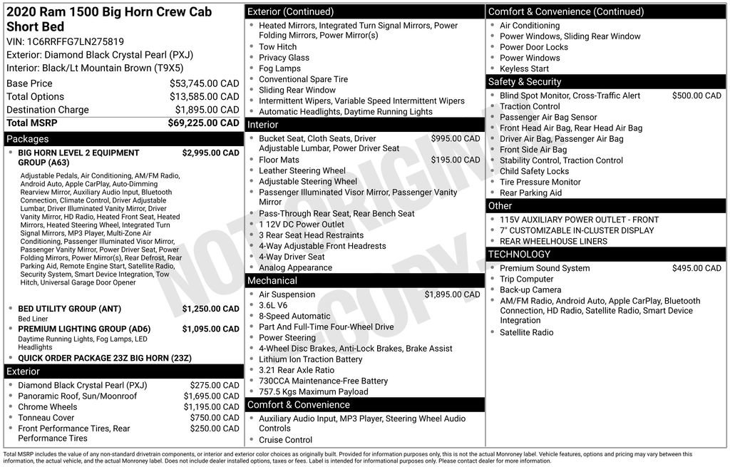 Used 2020 RAM 1500 Big Horn image 20