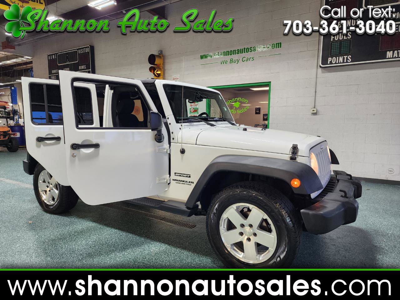 Used 2016 Jeep Wrangler Unlimited Sport w/ Quick Order Package 24S