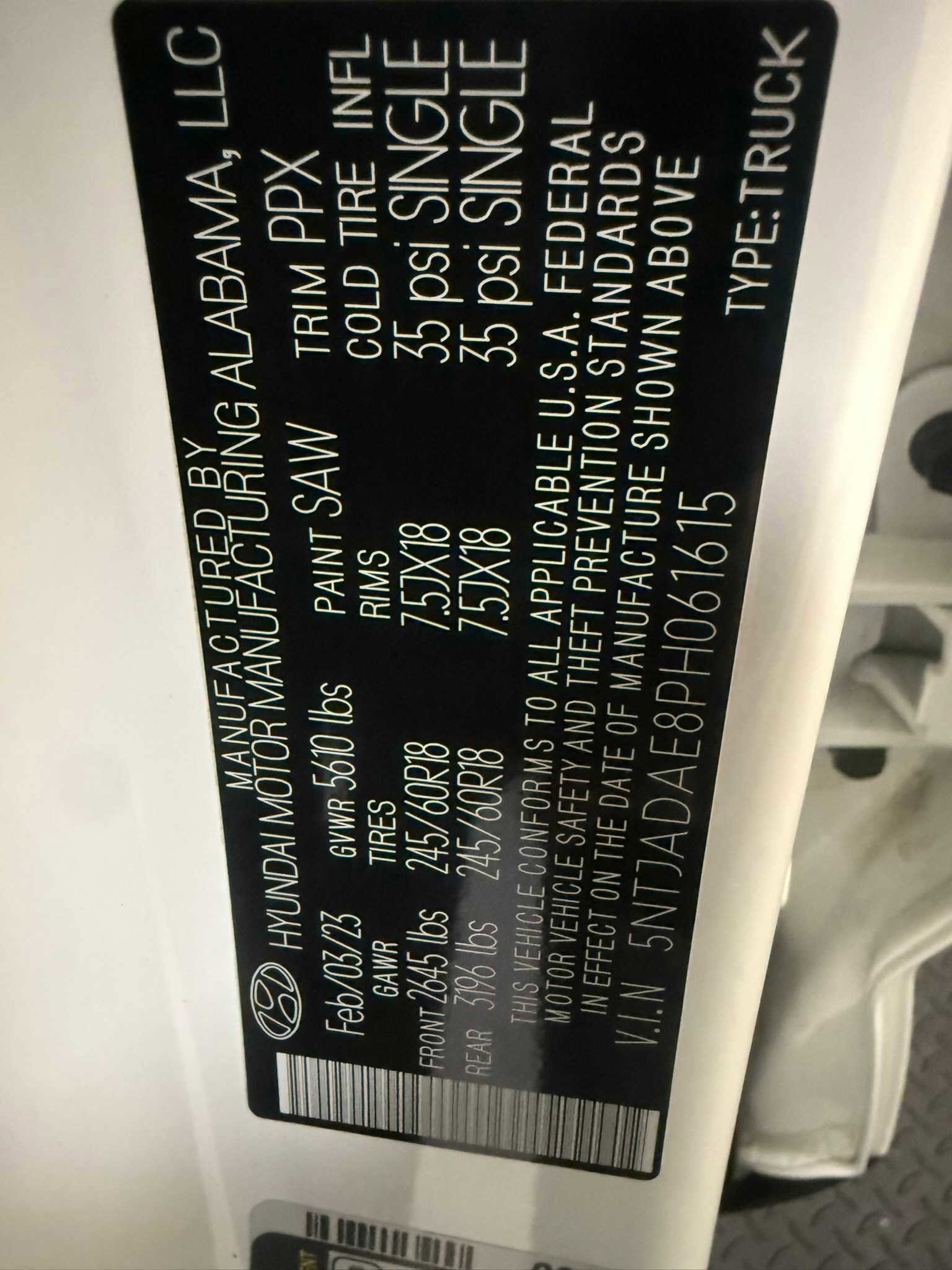 Used 2023 Hyundai Santa Cruz SE image 38