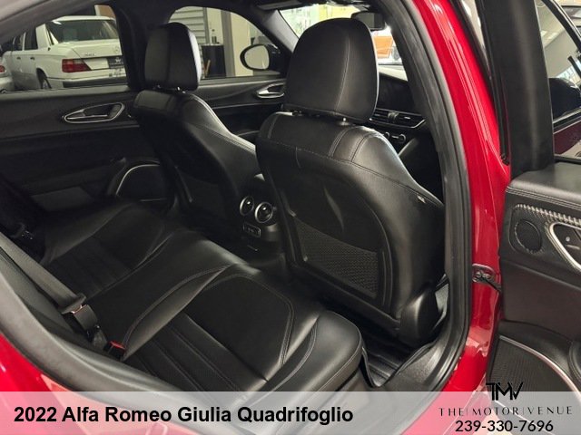 Used 2022 Alfa Romeo Giulia Quadrifoglio w/ Active Assist Plus Package image 26
