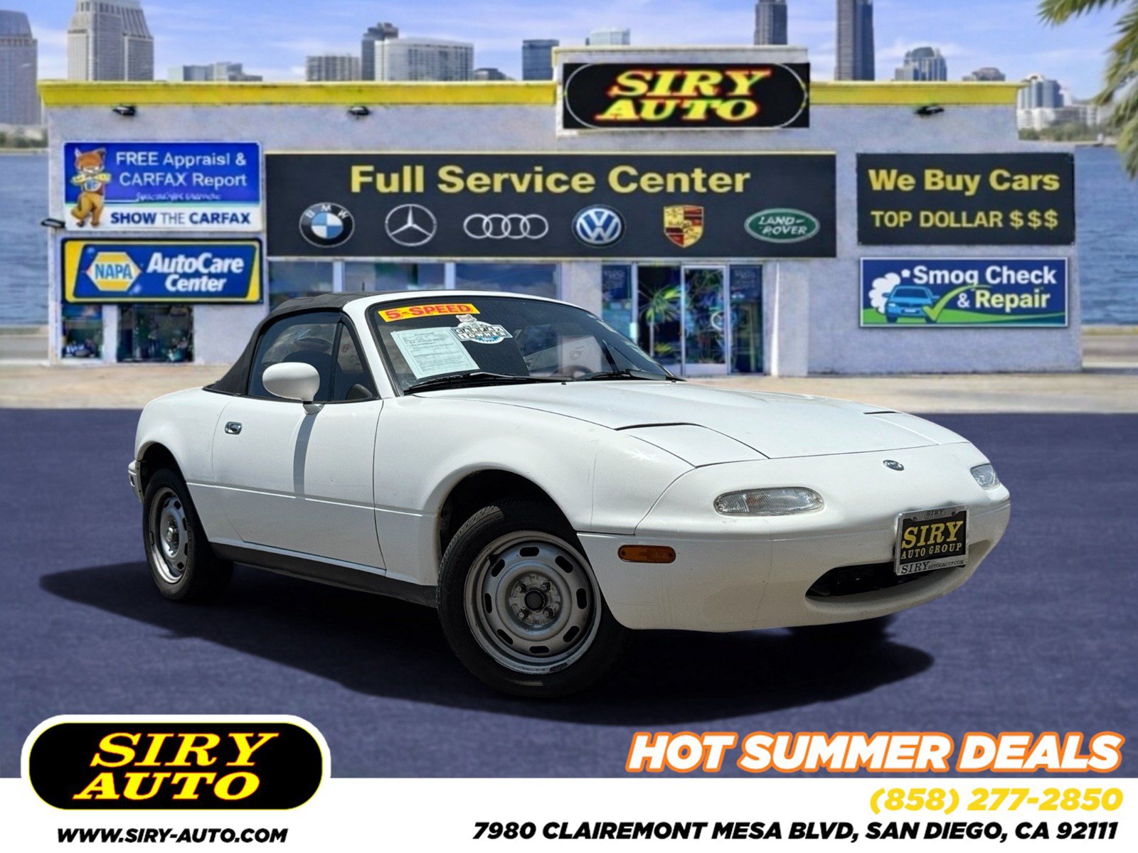 Used 1993 MAZDA MX-5 Miata