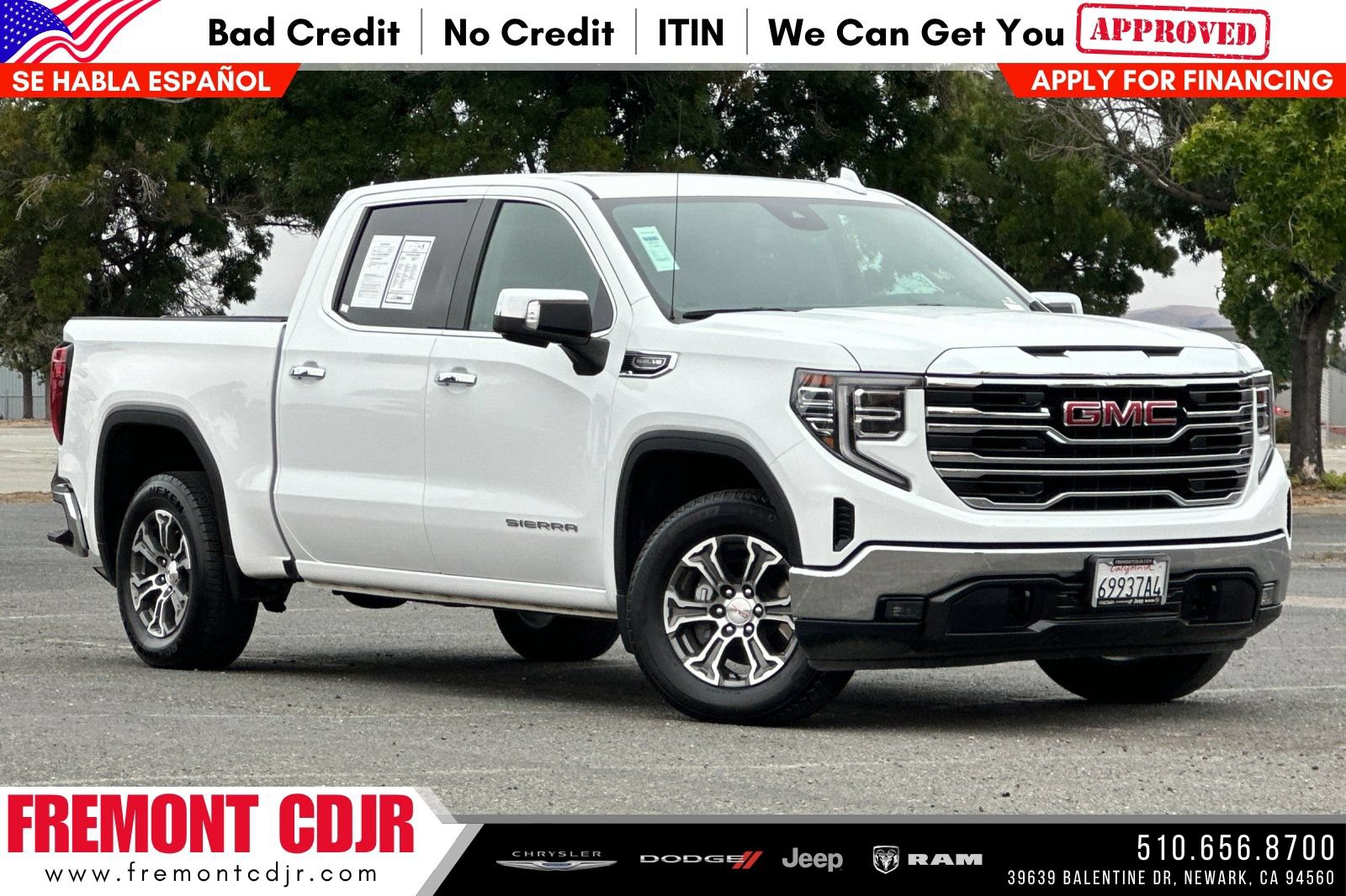 Used 2025 GMC Sierra 1500 SLT RWD image 1