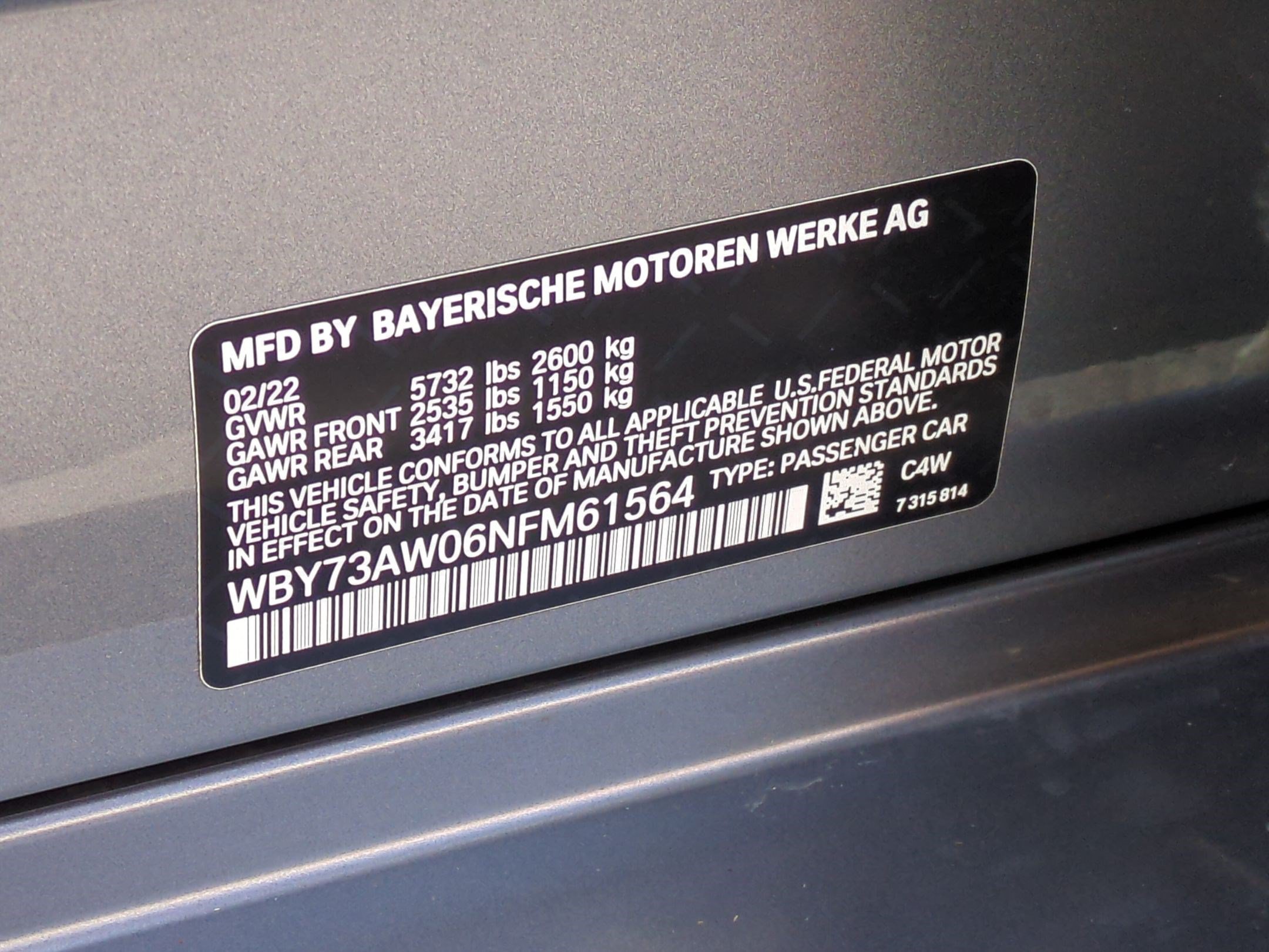 Certified 2022 BMW i4 eDrive40 w/ Premium Package RWD image 34