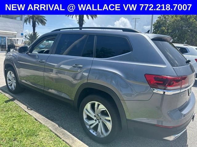Certified 2021 Volkswagen Atlas SE w/ Panoramic Sunroof Package FWD image 3