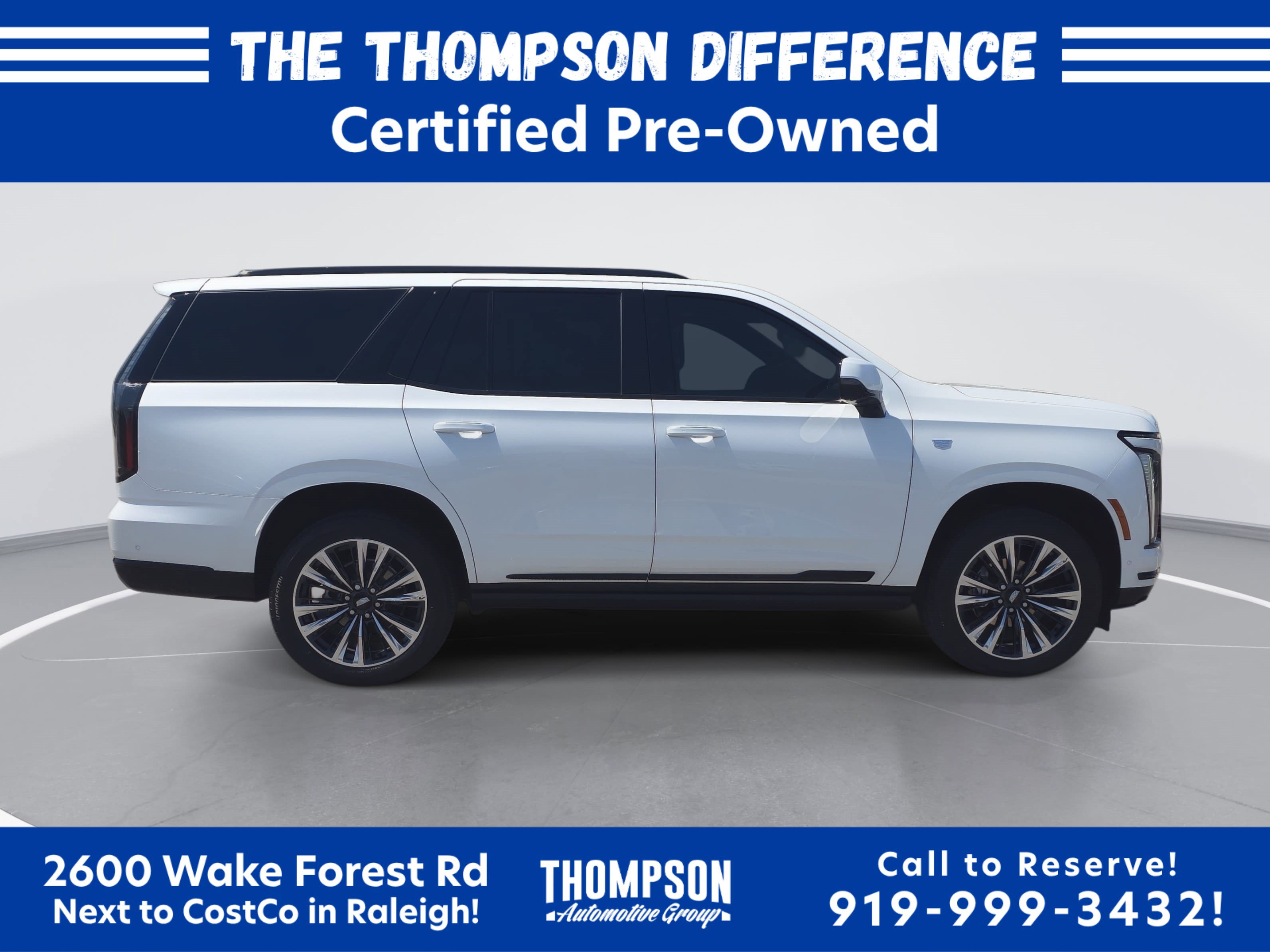 Used 2025 Cadillac Escalade Sport Platinum w/ LPO, Floor Liner Package AWD/4WD image 2