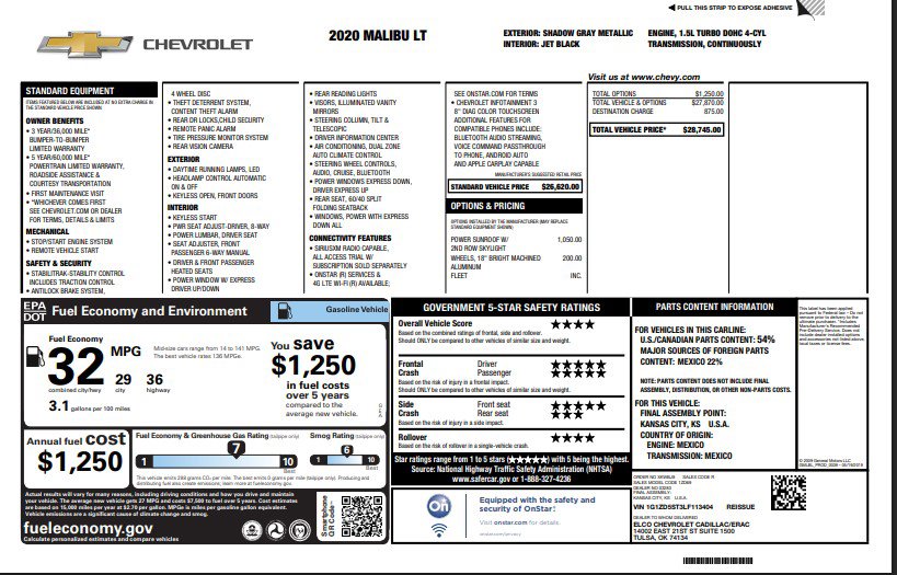 Used 2020 Chevrolet Malibu LT image 4