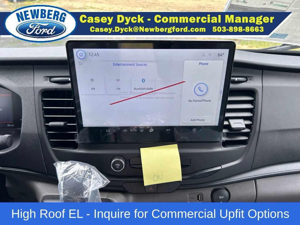 New 2026 Ford Transit 250 148 High Roof Extended w/ Load Area Protection Package RWD image 12