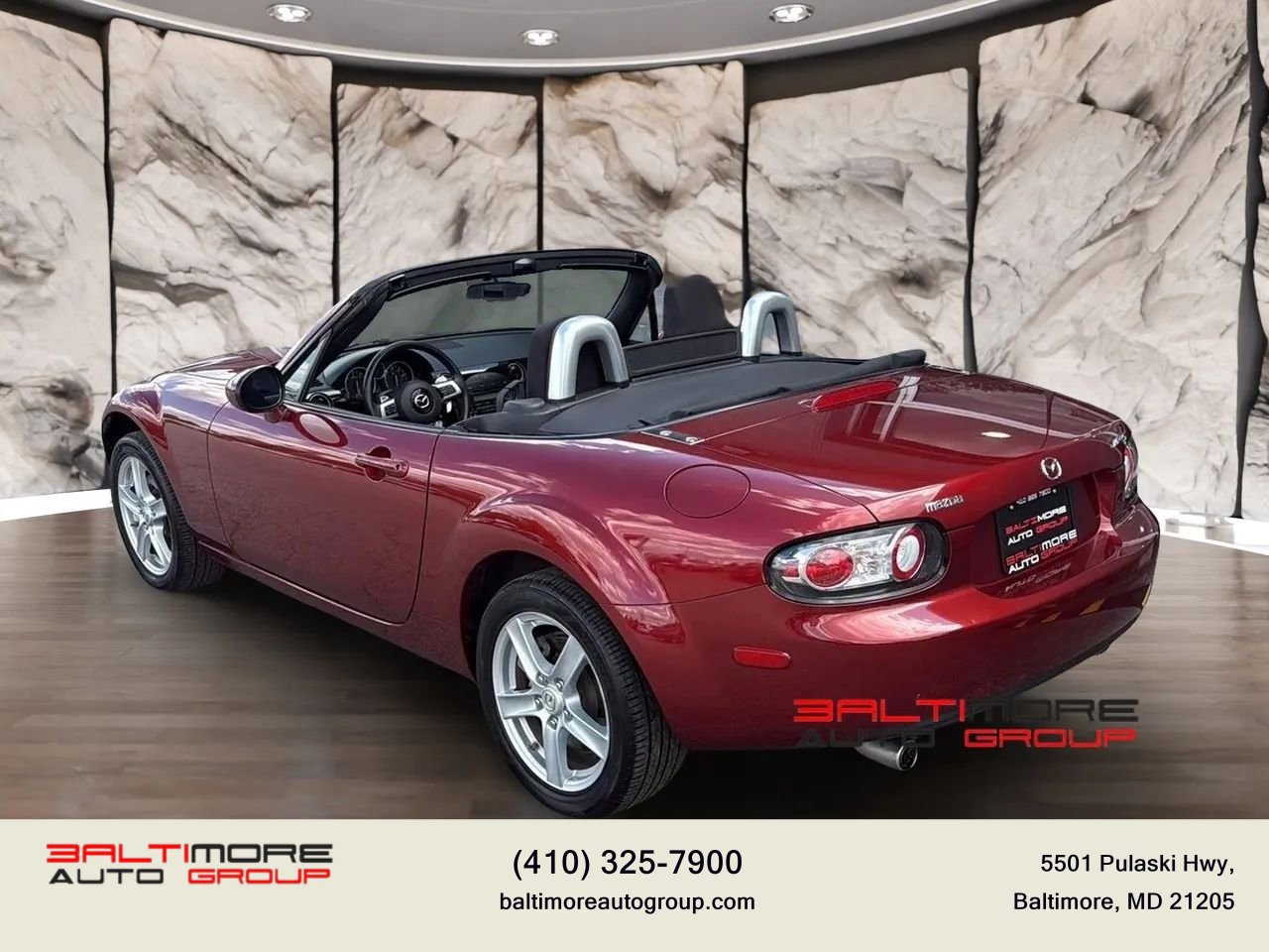 Used 2008 MAZDA MX-5 Miata Sport RWD image 6