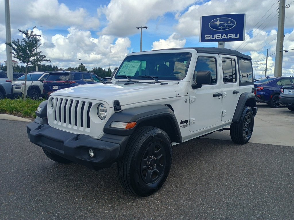 Used 2021 Jeep Wrangler Unlimited Sport AWD/4WD image 1