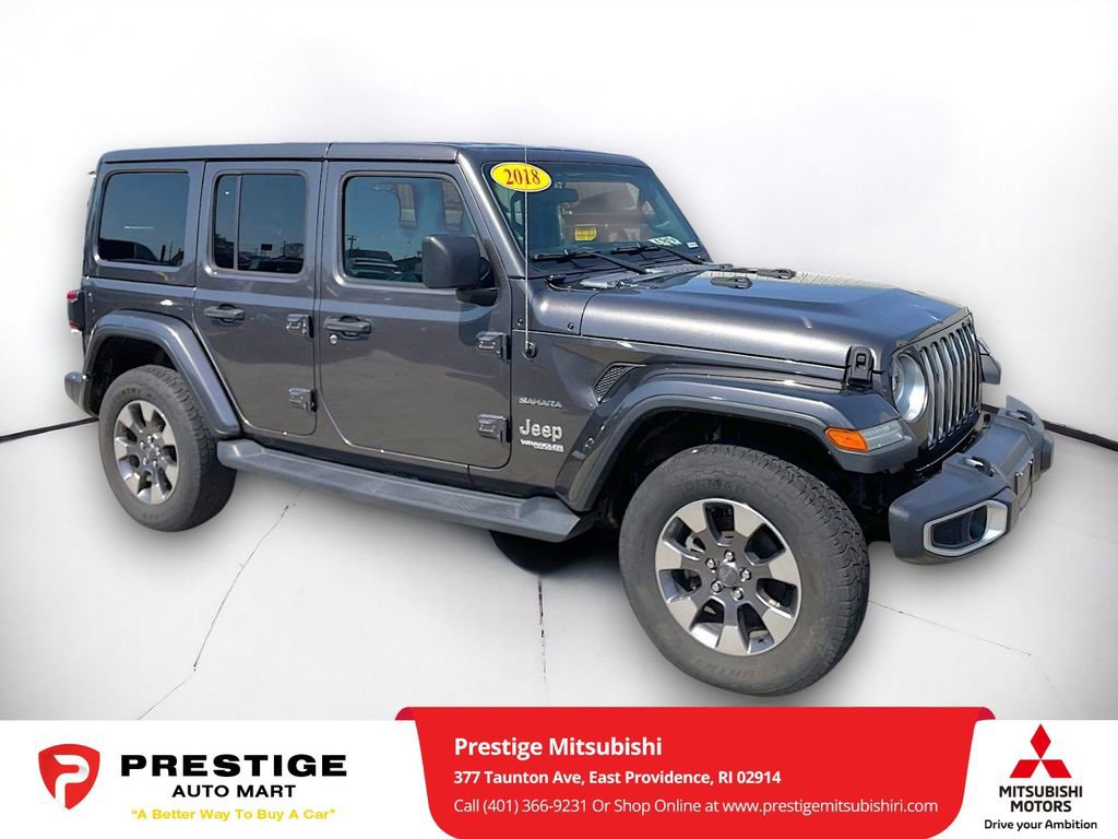 Used 2018 Jeep Wrangler Unlimited Sahara AWD/4WD image 1