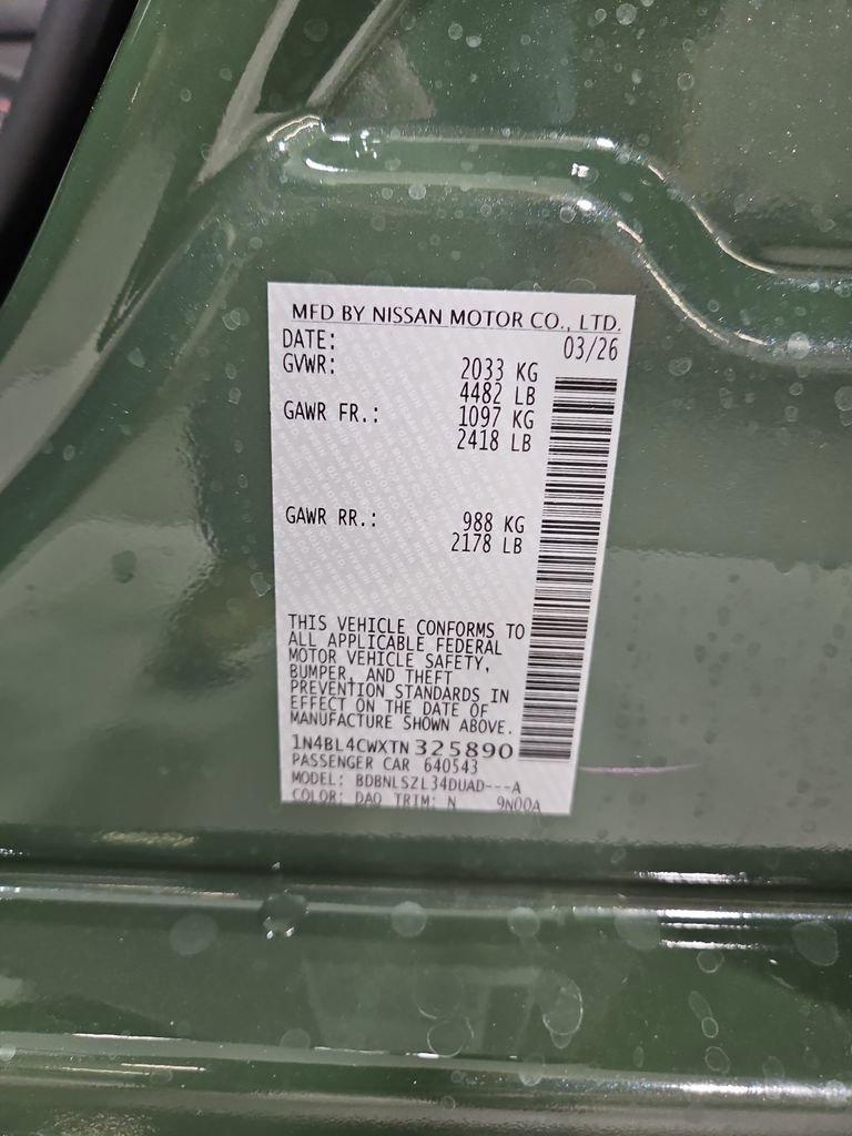 New 2026 Nissan Altima 2.5 SR image 29