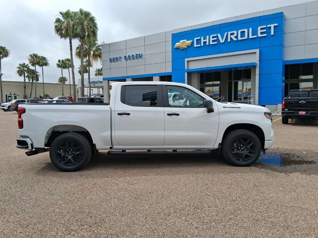 New 2026 Chevrolet Silverado 1500 Custom w/ Turbomax Blackout Package RWD image 4