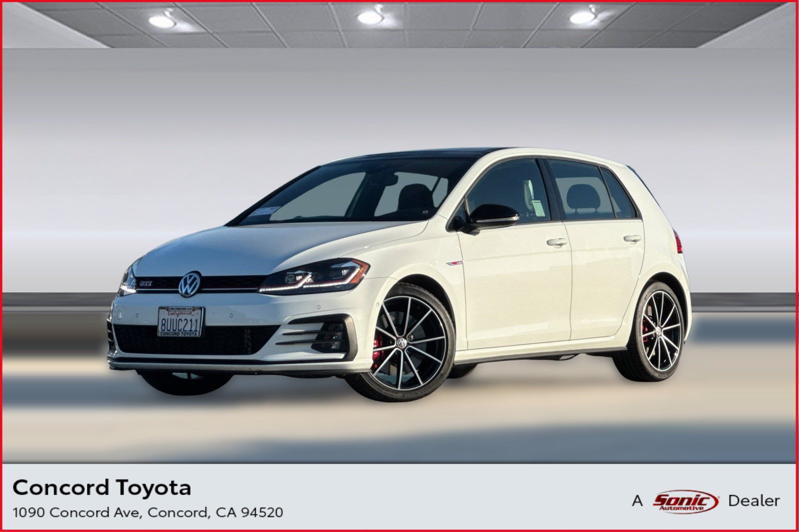 Used 2021 Volkswagen GTI Autobahn FWD image 1