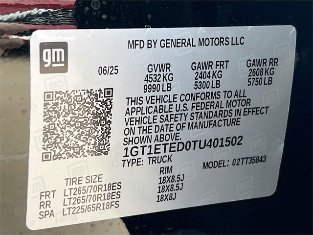 New 2026 GMC Sierra EV Elevation image 20