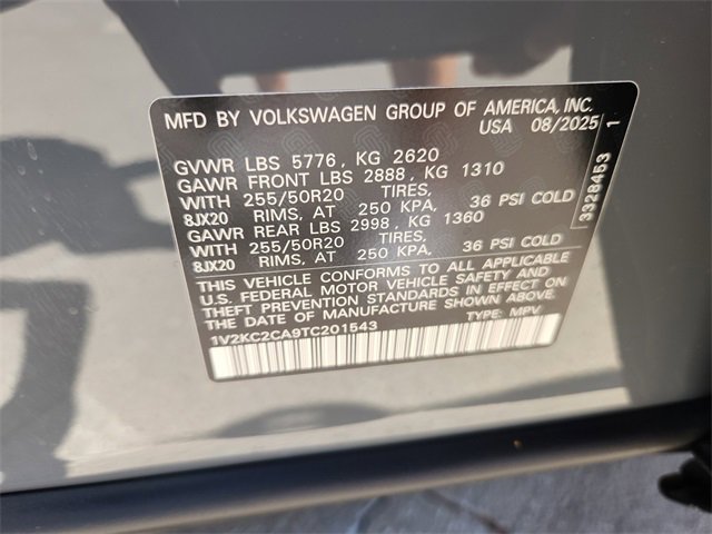New 2026 Volkswagen Atlas Cross Sport SE image 10