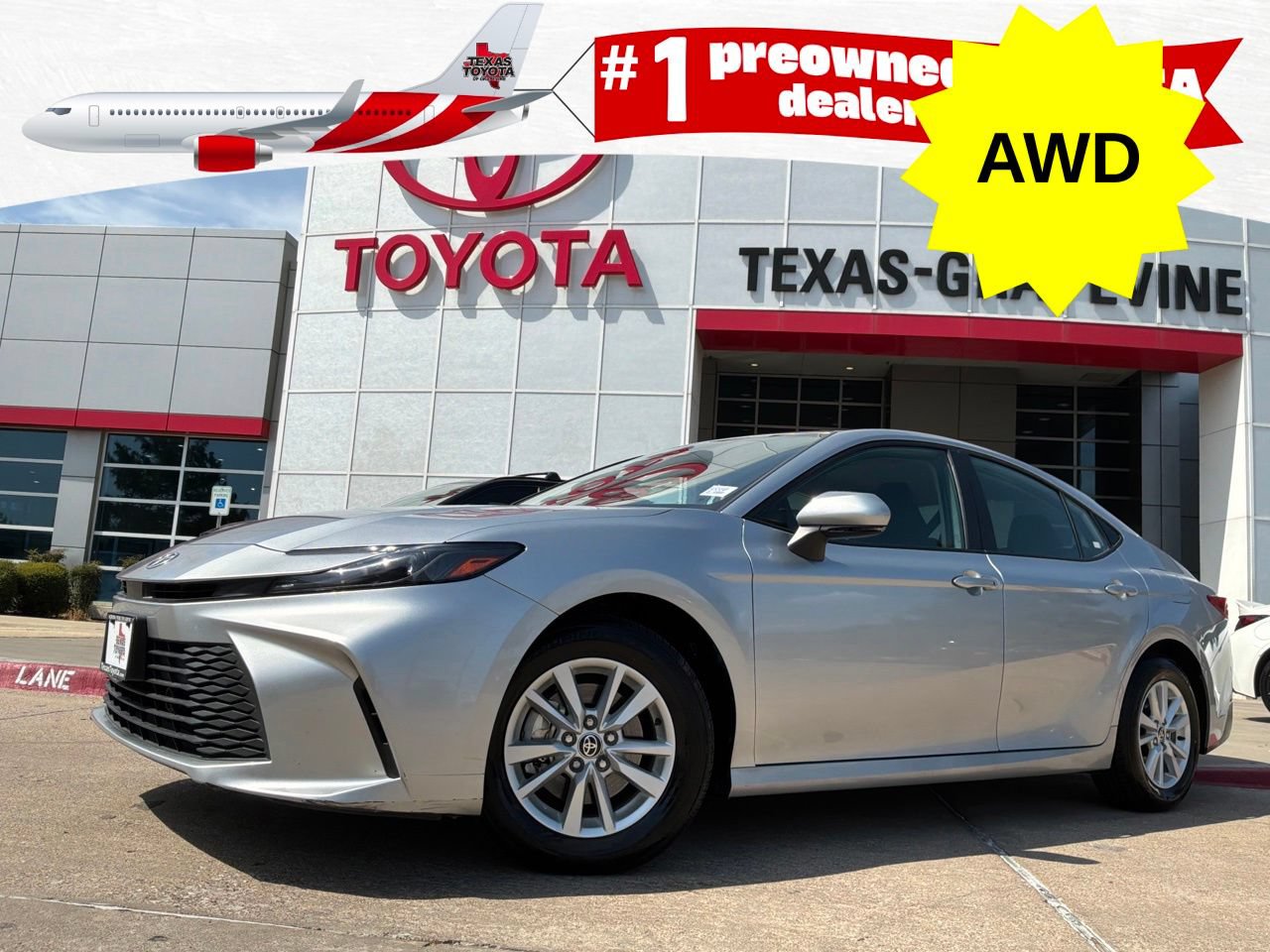Used 2025 Toyota Camry LE w/ Convenience Package AWD/4WD image 1