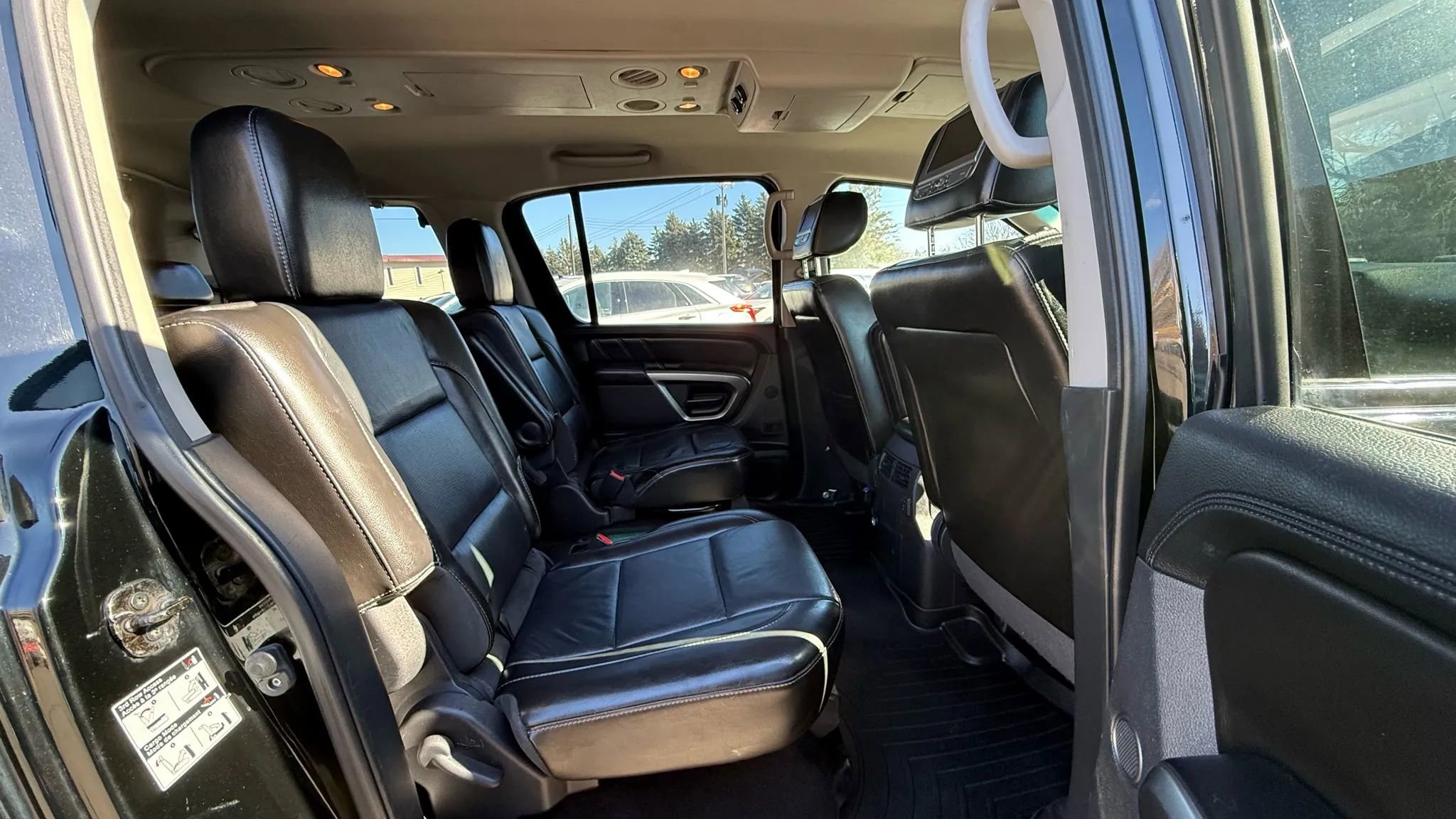 Used 2015 Nissan Armada Platinum w/ 2nd Row Captain Seat Package image 35