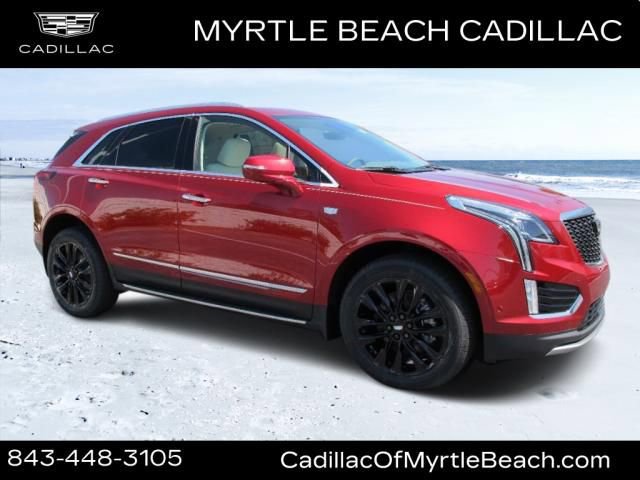 New 2025 Cadillac XT5 Premium Luxury w/ LPO, Red Accent Package image 1