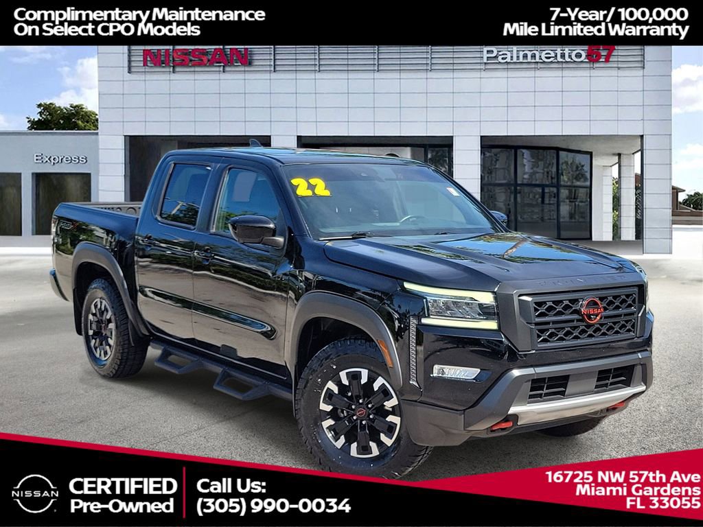 Certified 2022 Nissan Frontier Pro-X RWD image 1