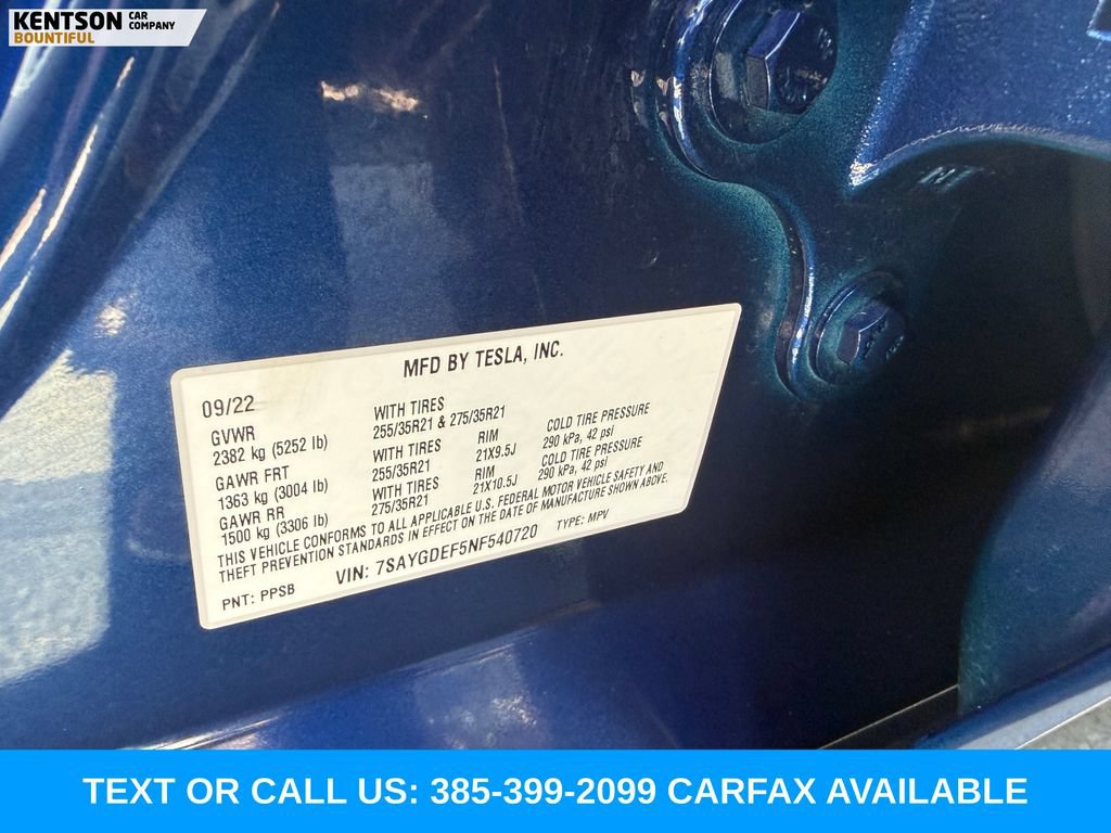 Used 2022 Tesla Model Y Performance AWD/4WD image 31