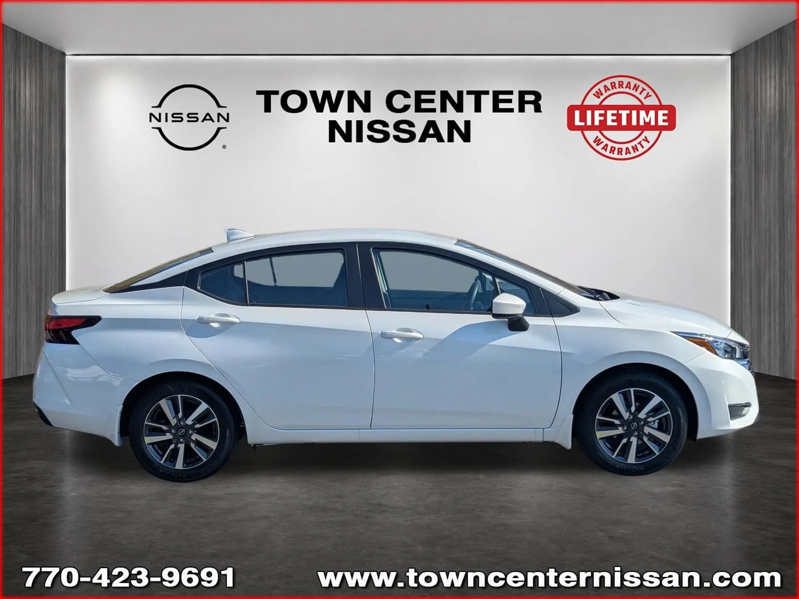 New 2025 Nissan Versa SV w/ Trunk Package FWD image 9