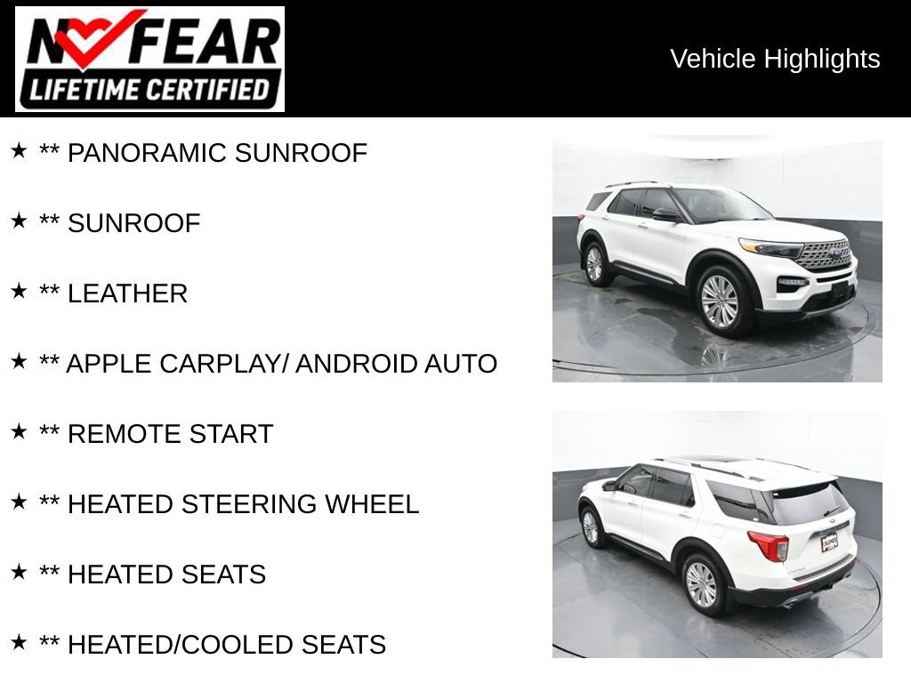 Used 2024 Ford Explorer Limited w/ Limited Technology Package AWD/4WD image 2
