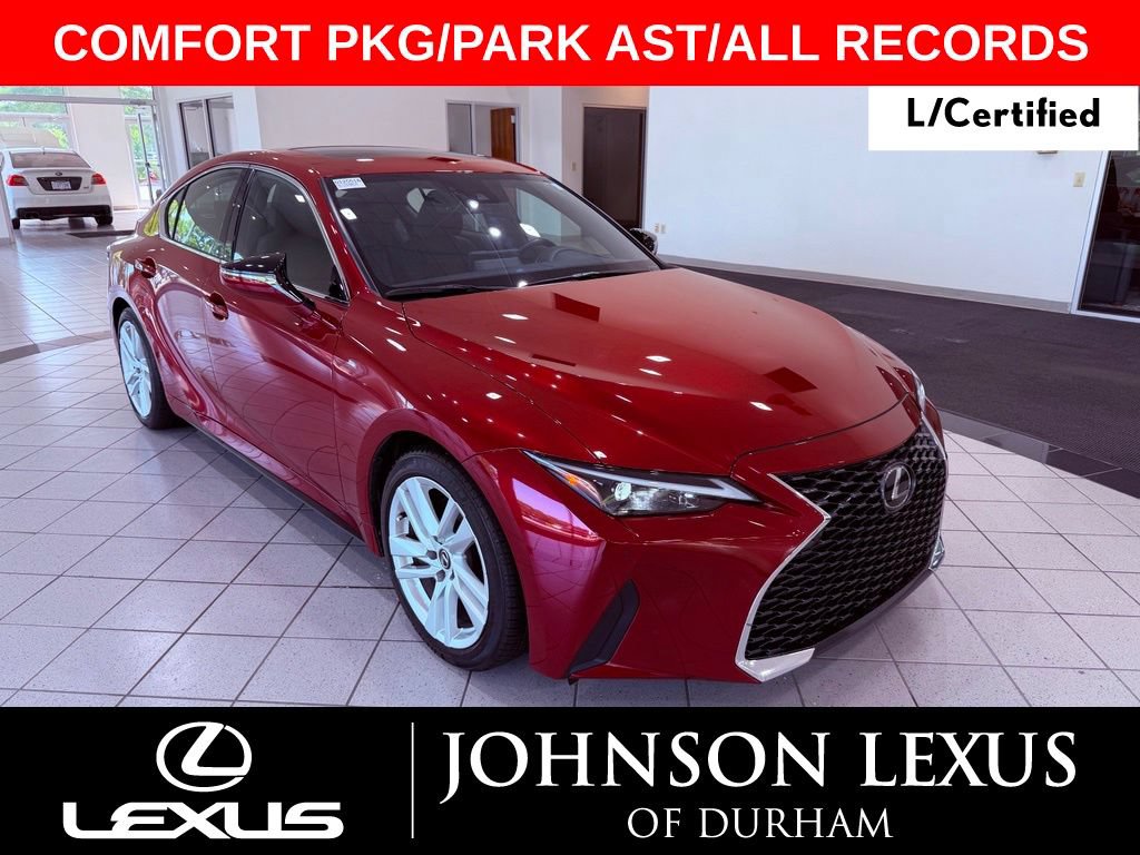 Certified 2024 Lexus IS 300 w/ Comfort Package