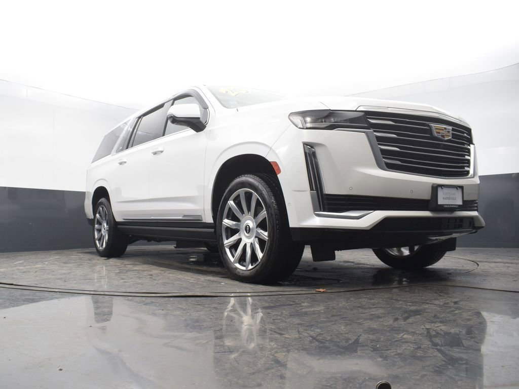 Used 2023 Cadillac Escalade ESV Premium Luxury Platinum w/ Heavy-Duty Trailer Package image 50