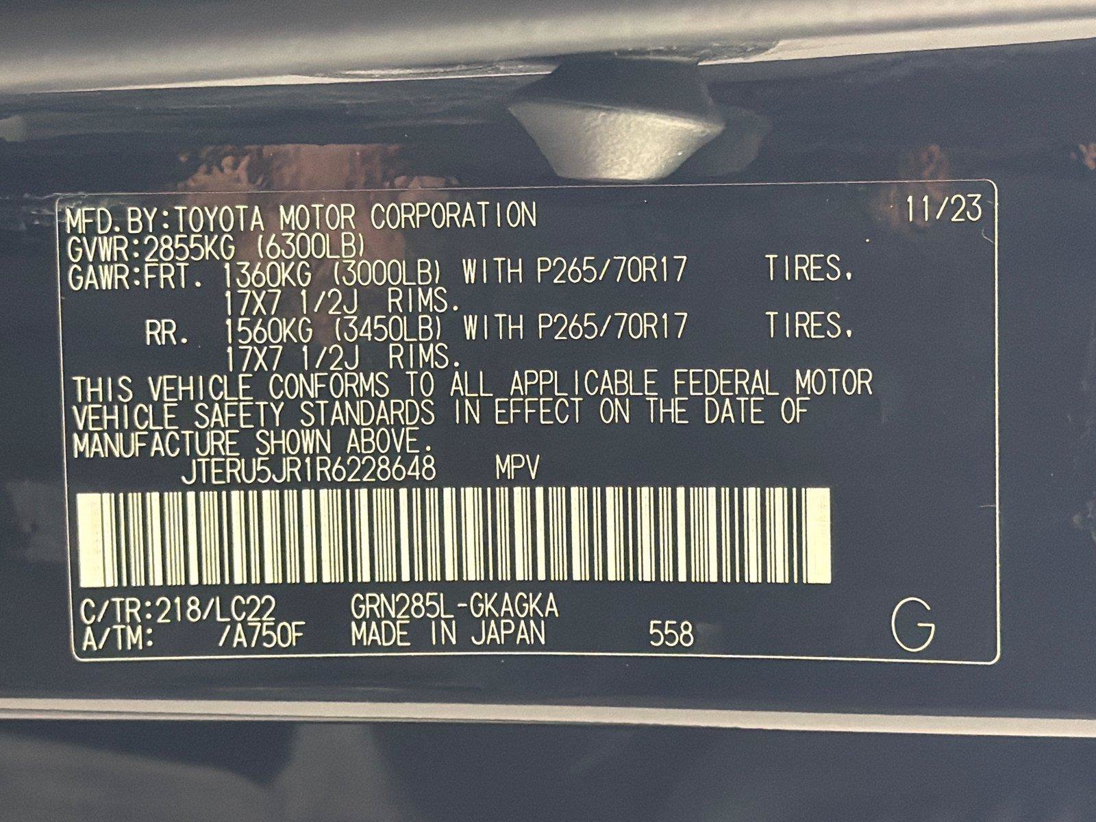 Used 2024 Toyota 4Runner TRD Off-Road Premium w/ Off Road Premium Plus Package AWD/4WD image 32