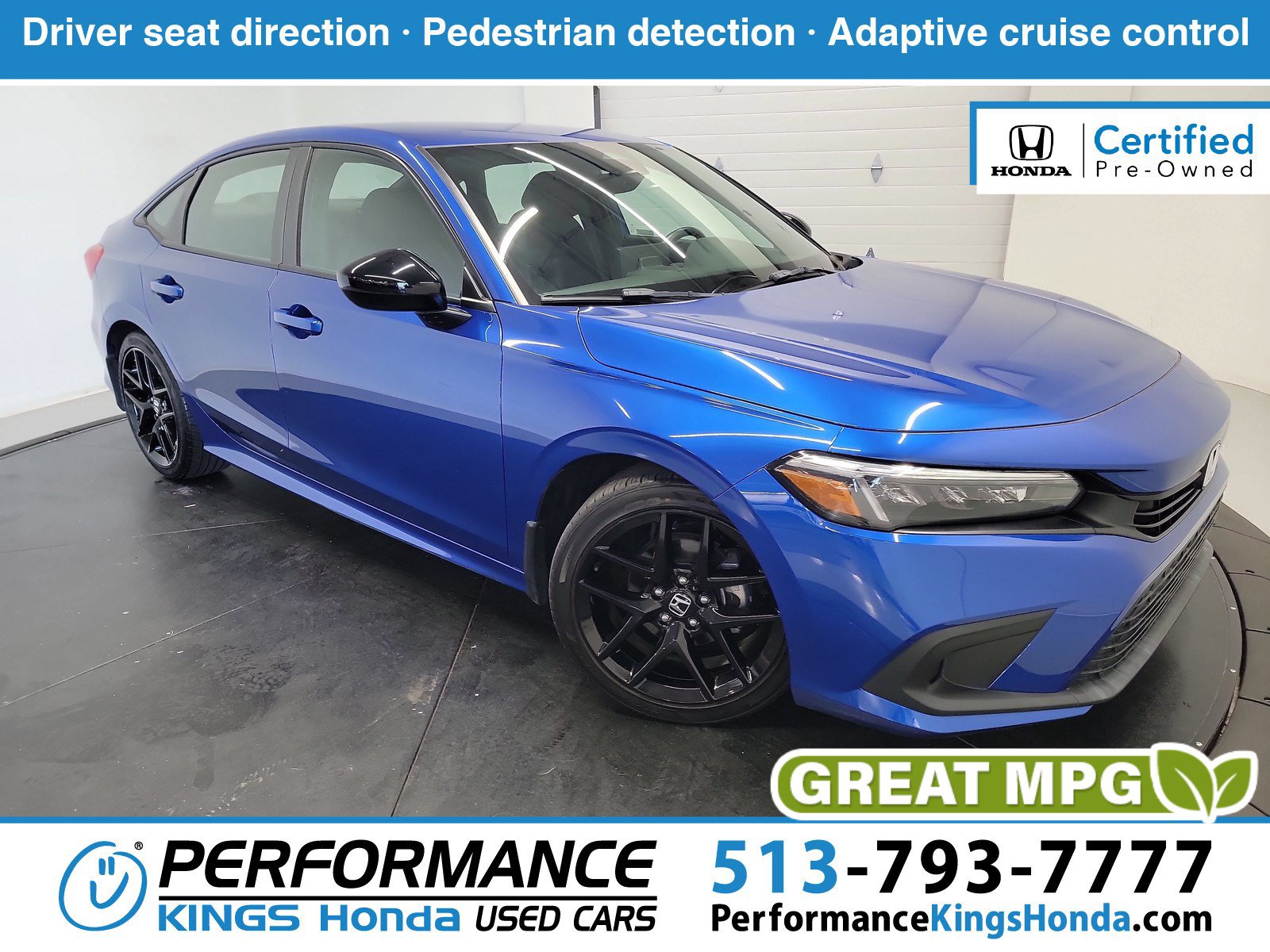 Used 2023 Honda Civic Sport