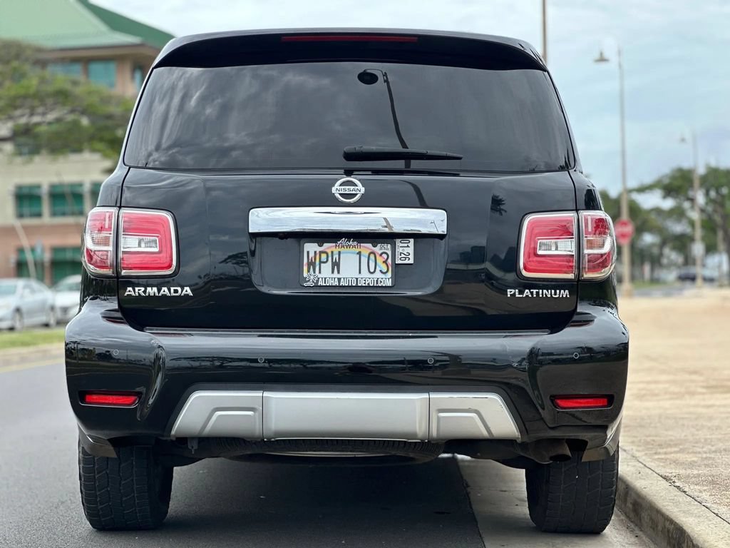 Used 2018 Nissan Armada Platinum w/ Captain Seat Package RWD image 4