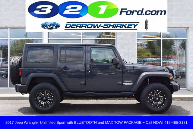 Used 2017 Jeep Wrangler Unlimited Sport w/ Quick Order Package 24S AWD/4WD image 3