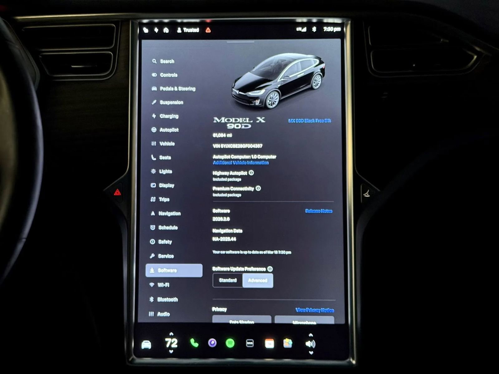 Used 2016 Tesla Model X 90D image 14