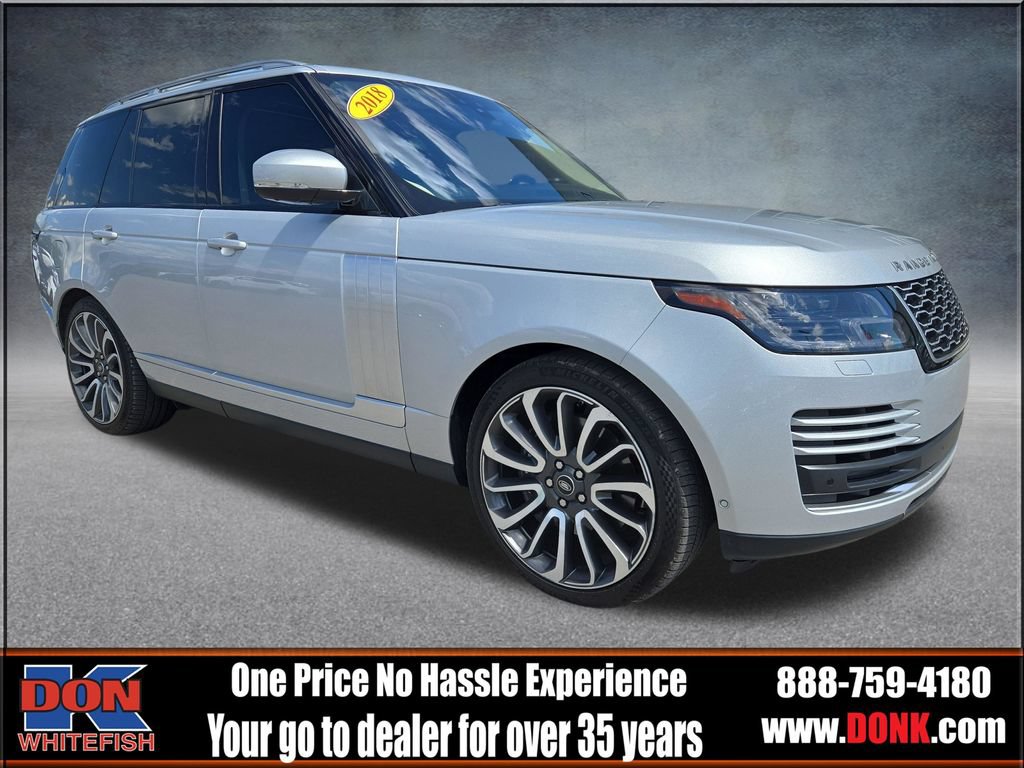 Used 2018 Land Rover Range Rover Supercharged AWD/4WD 360° Tour